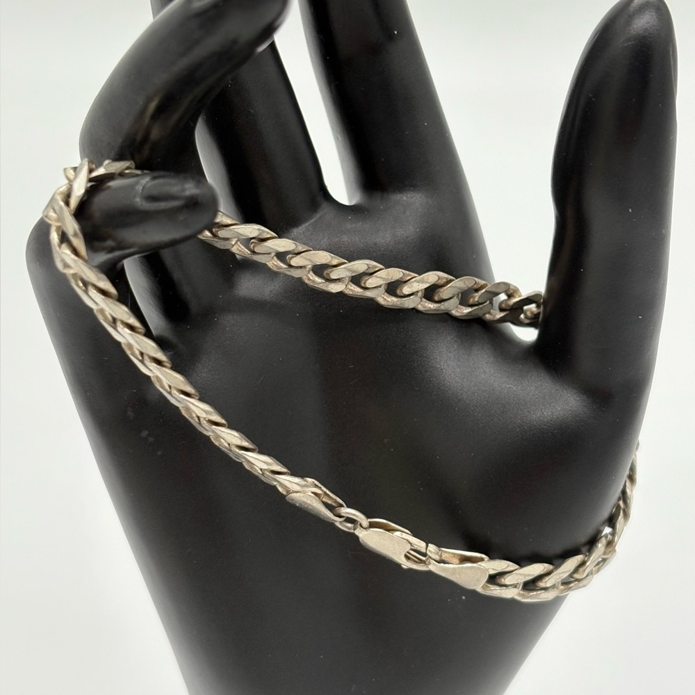 Sterling Silver Curb Link Bracelet